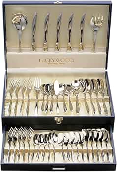 LUCKYWOOD マリール　カトラリーセット 26本セット 国産カトラリーのトップブランドラッキーウッド マリール ディナー